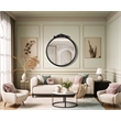 Elegant Decor Naomi Vintage Resin Mirror 36X38 in Vintage Bronze