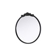 Elegant Decor Naomi Vintage Resin Mirror 42X45 in Vintage Bronze