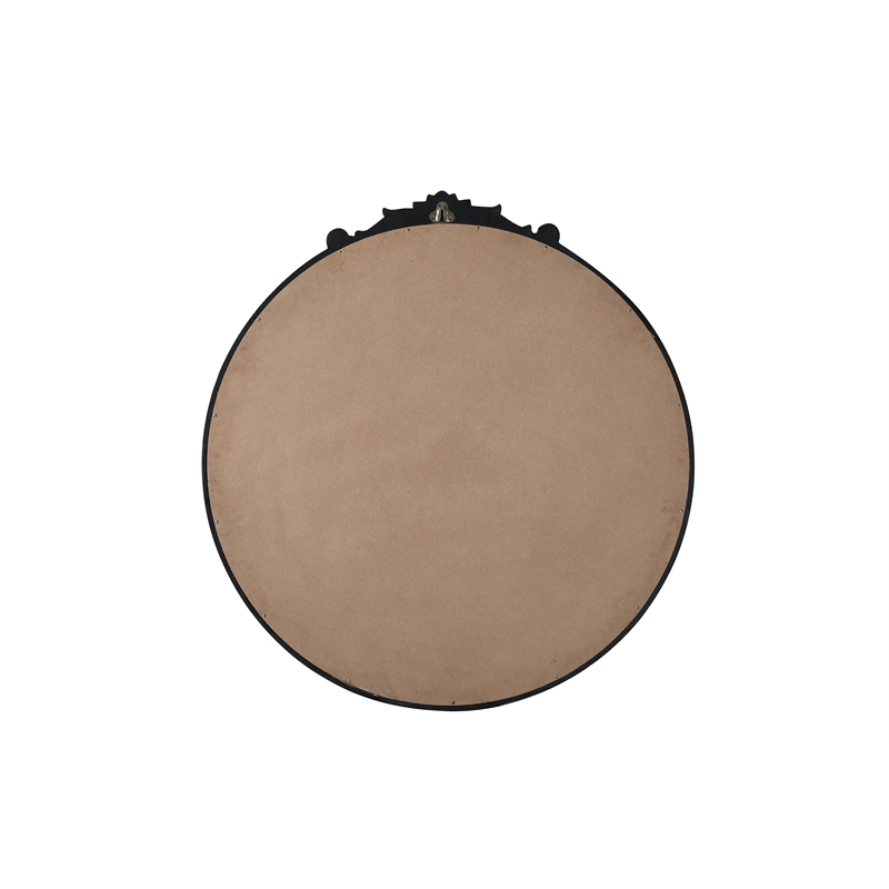 Elegant Decor Naomi Vintage Resin Mirror 42X45 in Vintage Bronze