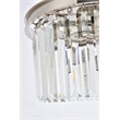 Urban Classic Sydney 3-Light Metal Royal Cut Flush Mount in Matte Black