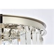 Urban Classic Sydney 6-Light Metal Royal Cut Flush Mount in Matte Black Finish