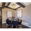 Urban Classic Sydney 6-Light Metal Royal Cut Flush Mount in Matte Black Finish