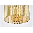 Urban Classic Sydney 6-Light Metal Royal Cut Flush Mount in Matte Black Finish