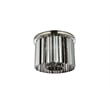 Urban Classic Sydney 6-Light Metal Royal Cut Flush Mount in Matte Black