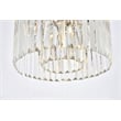 Urban Classic Sydney 6-Light Metal Royal Cut Flush Mount in Polished Nickel