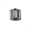 Urban Classic Sydney 6-Light Metal Royal Cut Flush Mount - Polished Nickel