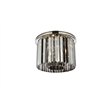 Urban Classic Sydney 6-Light Metal Royal Cut Flush Mount - Polished Nickel