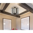 Urban Classic Sydney 6-Light Metal Royal Cut Flush Mount - Polished Nickel