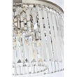 Urban Classic Sydney 8-Light Metal Royal Cut Flush Mount in Matte Black