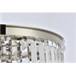 Urban Classic Sydney 8-Light Metal Royal Cut Flush Mount in Matte Black