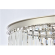 Urban Classic Sydney 8-Light Metal Royal Cut Flush Mount - Matte Black