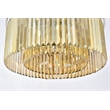 Urban Classic Sydney 8-Light Metal Royal Cut Flush Mount in Black