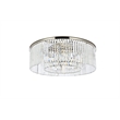 Urban Classic Sydney 10-Light Metal Royal Cut Flush Mount - Matte Black
