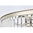 Urban Classic Sydney 10-Light Metal Royal Cut Flush Mount - Matte Black