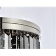 Urban Classic Sydney 9-Light Metal Royal Cut Flush Mount in Matte Black