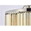 Urban Classic Chelsea 8-Light Metal Royal Cut Chandelier - Matte Black