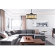 Urban Classic Chelsea 8-Light Metal Royal Cut Chandelier - Matte Black