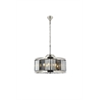 Urban Classic Chelsea 8-Light Metal Royal Cut Chandelier in Matte Black