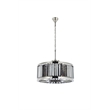 Urban Classic Chelsea 8-Light Metal Royal Cut Chandelier in Matte Black