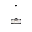 Urban Classic Chelsea 8-Light Metal Royal Cut Chandelier - Polished Nickel