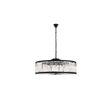 Urban Classic Chelsea 10-Light Metal Royal Cut Chandelier - Matte Black