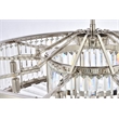 Urban Classic Chelsea 10-Light Metal Royal Cut Chandelier - Matte Black