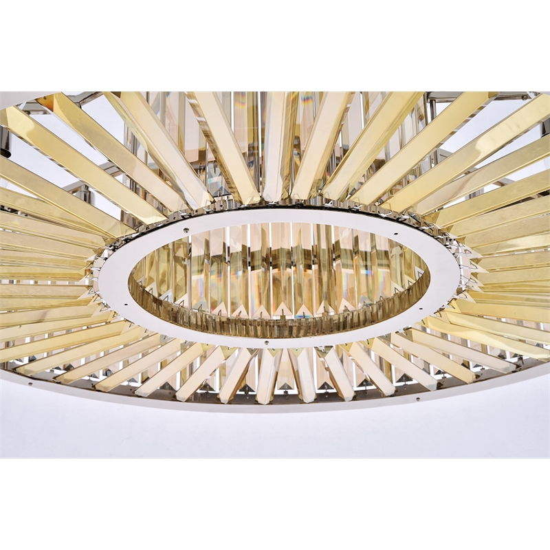 Urban Classic Chelsea 10-Light Metal Royal Cut Chandelier in Matte Black