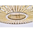 Urban Classic Chelsea 10-Light Metal Royal Cut Chandelier in Matte Black