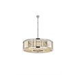 Urban Classic Chelsea 10-Light Metal Royal Cut Chandelier in Matte Black