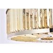 Urban Classic Chelsea 10-Light Metal Royal Cut Chandelier in Matte Black