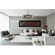 Urban Classic Chelsea 10-Light Metal Royal Cut Chandelier in Matte Black