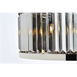 Urban Classic Chelsea 10-Light Metal Royal Cut Chandelier in Matte Black