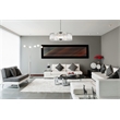 Urban Classic Chelsea 10-Light Metal Royal Cut Chandelier in Polished Nickel