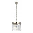 Urban Classic Sydney 3-Light Metal Royal Cut Pendant - Polished Nickel