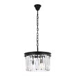 Urban Classic Sydney 3-Light Metal Royal Cut Pendant - Matte Black