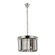 Urban Classic Sydney 3-Light Metal Royal Cut Pendant in Polished Nickel
