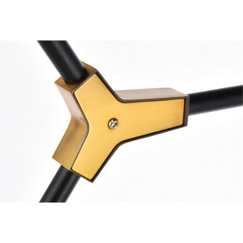 Urban Classic Cavoli 5-Light Metal Pendant in Light Antique Brass/Matte Black