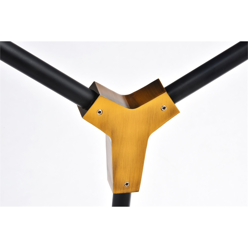 Urban Classic Cavoli 2 Light in Light Antique Brass and Flat Black Wall Sconce