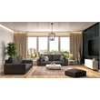 Living District Maddox 3-Light Transitional Metal Pendant in Vintage Silver