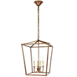 Living District Maddox 4-Light Transitional Metal Pendant in Black