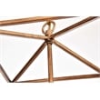 Living District Maddox 1-Light Transitional Metal Pendant in Black