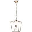 Living District Maddox 1-Light Transitional Metal Pendant in Black