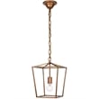 Living District Maddox 1-Light Transitional Metal Pendant in Black