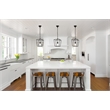 Living District Maddox 1-Light Transitional Metal Pendant in Vintage Gold