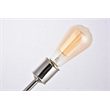 Living District Axel 6-Light Metal Pendant in Polished Nickel