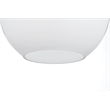 Living District Baxter 1-Light Metal Pendant in Chrome and Frosted White Finish