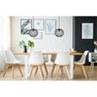 Living District Keller 1-Light Metal Iron Pendant in Black Finish