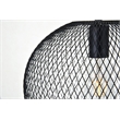 Living District Keller 1-Light Metal Pendant in Black Finish