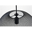 Living District Keller 1-Light Mid-Century Metal Pendant - Black