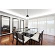 Living District Kenna 1-Light Metal & Glass Pendant in Black/Clear